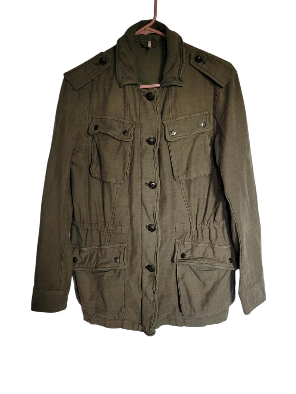 Free People Military Jacket